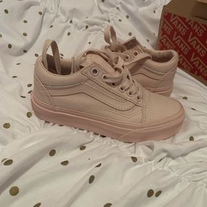 Pale pink Vans